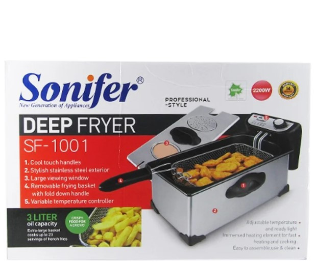 

Фритюрница электрическая Sonifer N-1003