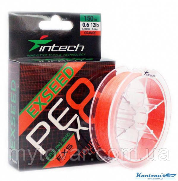 

Шнур плетеный Intech Exseed PE X-8 #0.6 (12lb / 5.45kg)