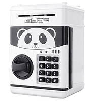 Сейф-копилка детский Cartoon Box 7030 с кодовым замком, панда, фото 1