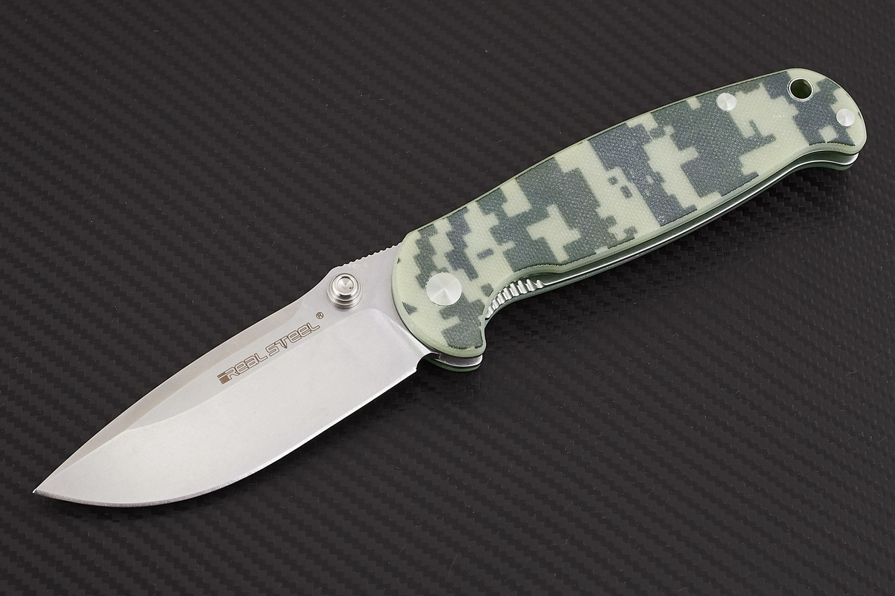 

Нож складной Real Steel H6 Camo Bright (7776)