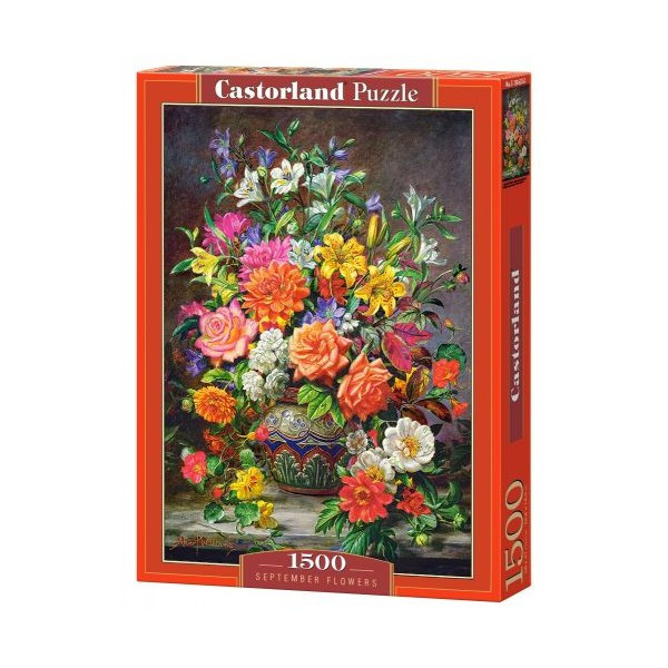 Пазлы Castorland 1500 Сентябрьские цветы С-151622
