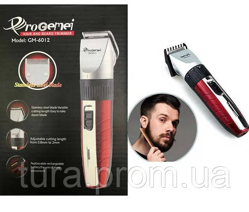 

Аккумуляторная Машинка Для Стрижки Волос Gemei GM-6012
