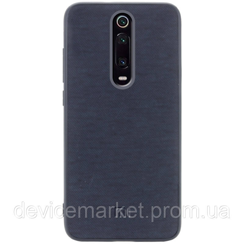 

TPU чехол Textile Logo для Xiaomi Redmi K20 / K20 Pro / Mi9T / Mi9T Pro, Синий