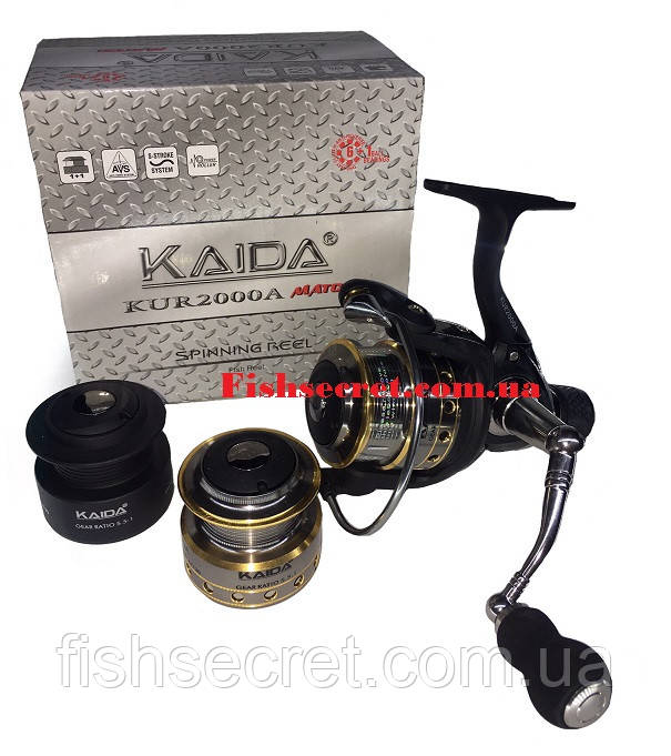 

Катушка безынерционная KAIDA KUR 3000, Черный