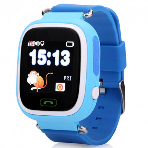 Детские смарт-часы Smart Baby Watch Q90 с Wi Fi и GPS трекером  (Без замены брака!)