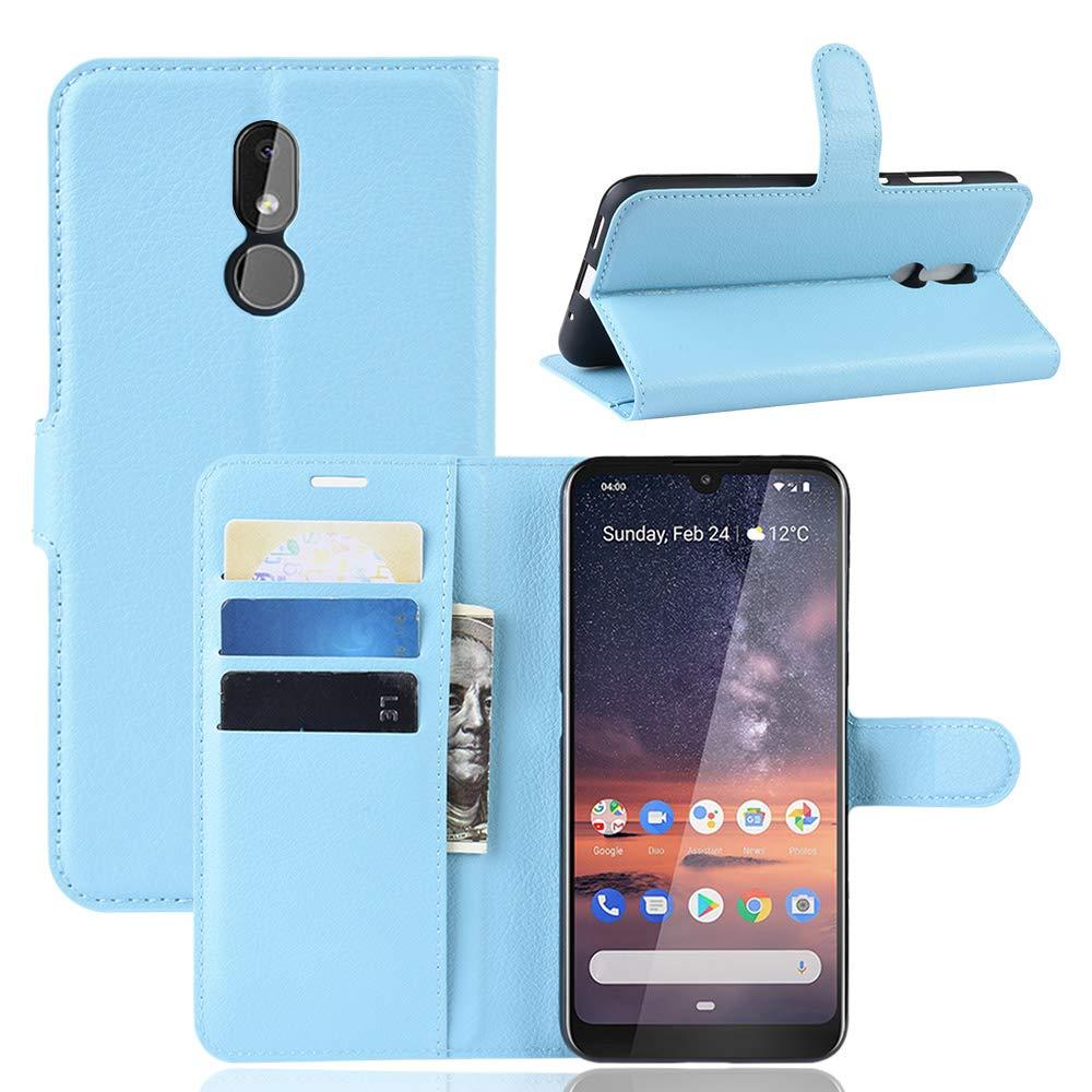 

Чехол-книжка Litchie Wallet для Nokia 3.2 Blue, Голубой