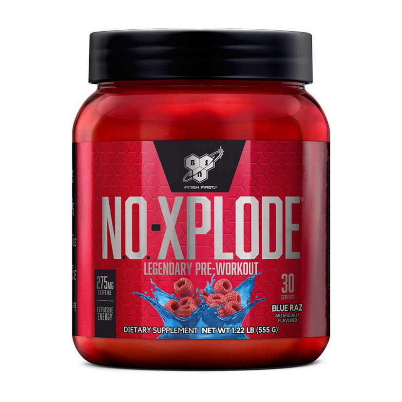 

Предтренировочный комплекс BSN N.O. Xplode Legendary Pre-Workout 555 грамм Синяя малина