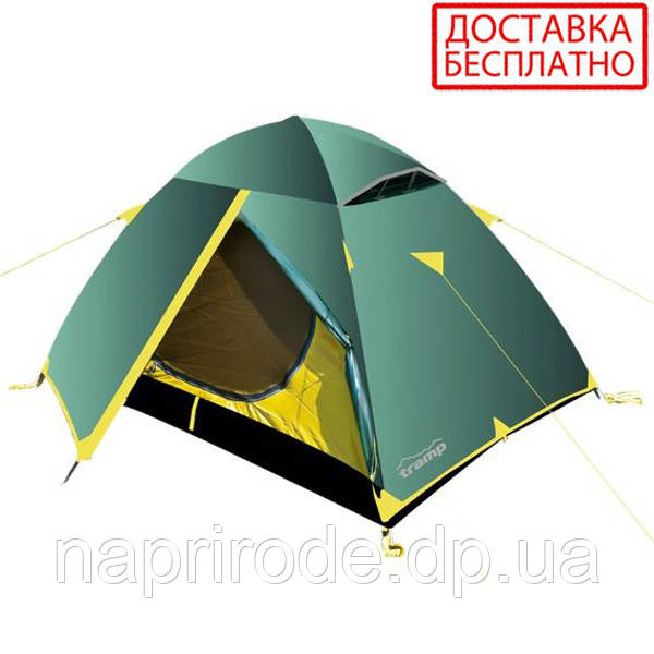 

Палатка Tramp Scout 3 V2 TRT-056, Зелёный