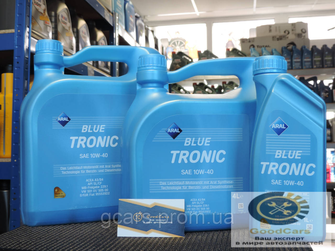 

Aral BlueTronic SAE 10W-40, 5л, (1529FA)