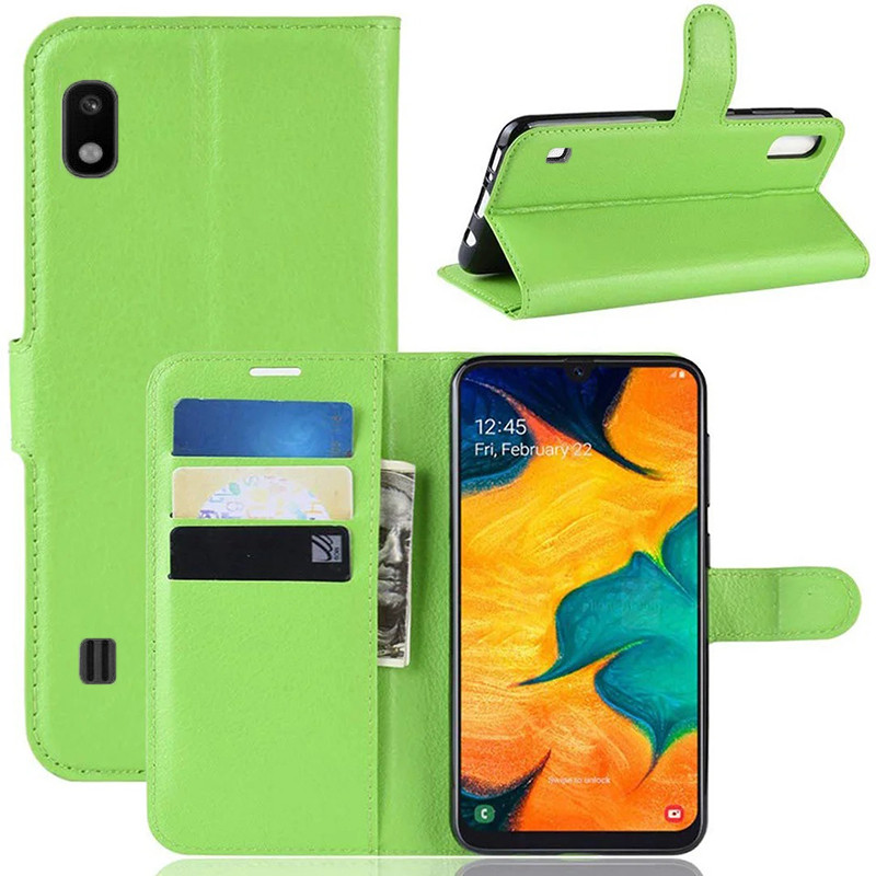 

Чехол-книжка Litchie Wallet для Samsung A102 Galaxy A10e Green, Салатовый