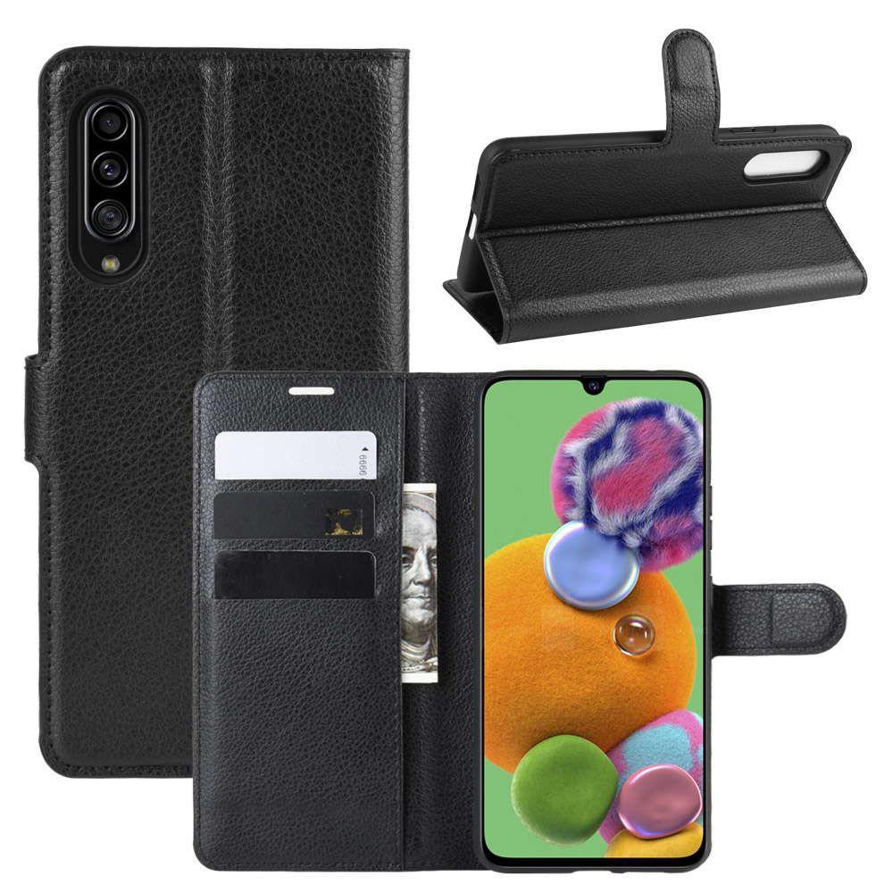 

Чехол-книжка Litchie Wallet для Samsung Galaxy A90 5G Black, Черный