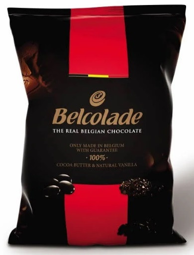 Черный шоколад в дропсах Belcolade Noir Selection, 1 кг