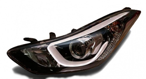 

Фара передняя Hyundai Elantra MD '14-16 правая (TYC) LED, линза 92102-3X420