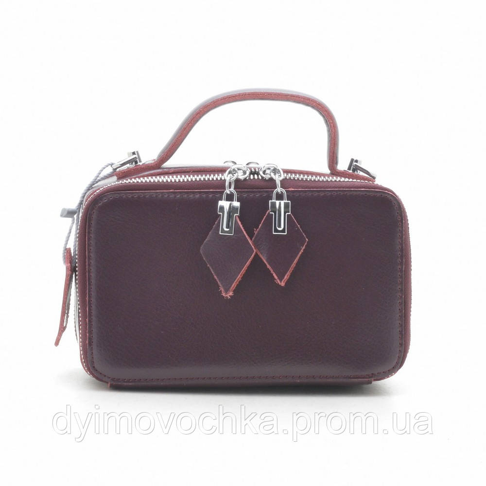 

Женский клатч 92203 red/brown, кожзам