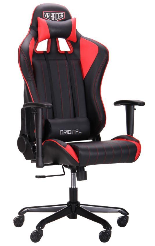 Кресло VR Racer Shepard черный/красный