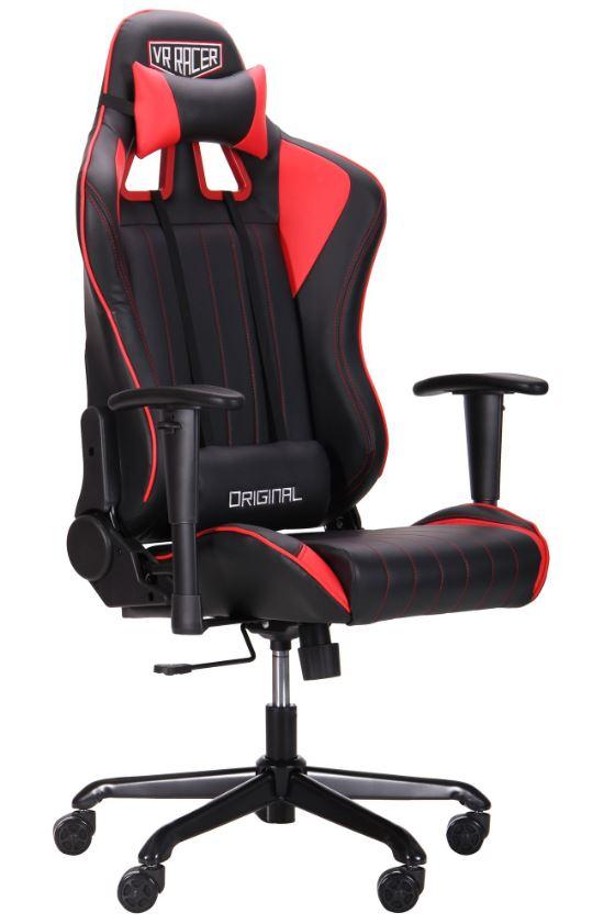 Кресло VR Racer Shepard черный/красный (Фото 2)