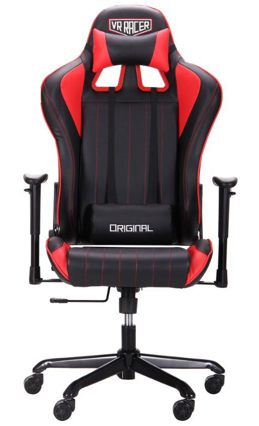 Кресло VR Racer Shepard черный/красный (Фото 3)