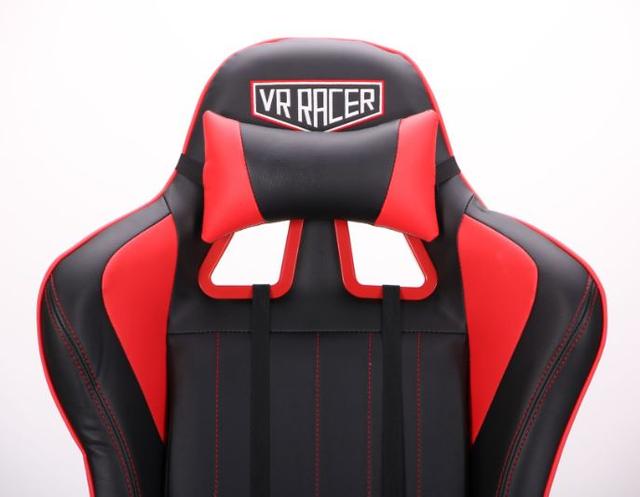Кресло VR Racer Shepard черный/красный (Фото 7)
