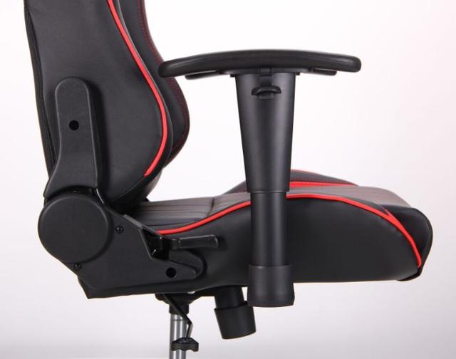 Кресло VR Racer Shepard черный/красный (Фото 12)