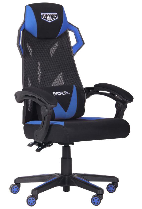 Кресло VR Racer Radical Garrus черный/синий