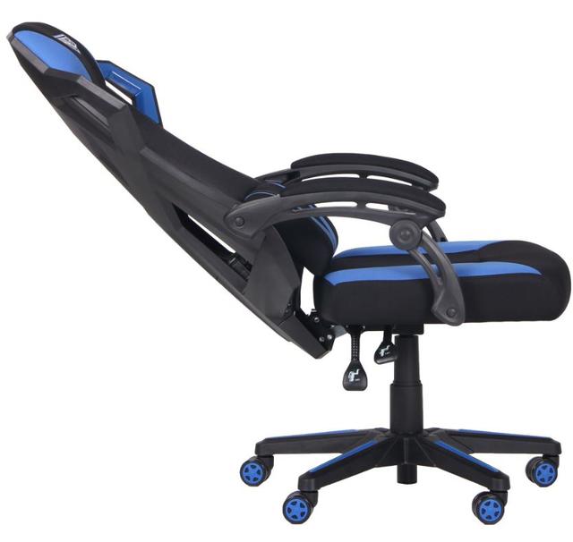 Кресло VR Racer Radical Garrus черный/синий (Фото 7)