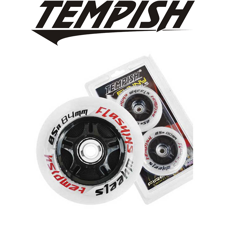 Колеса для роликовых коньков Tempish FLASHING 80x24 85A