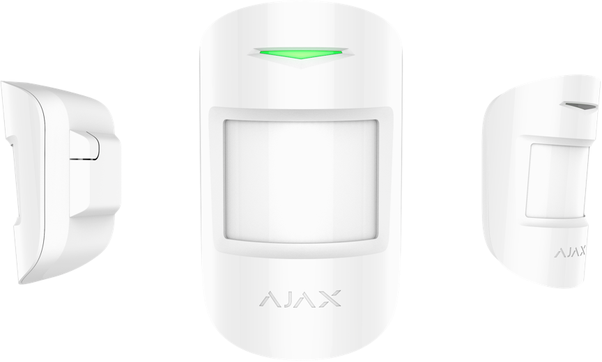 

Беспроводной датчик движения с микроволновым сенсором MotionProtect Plus Ajax белый