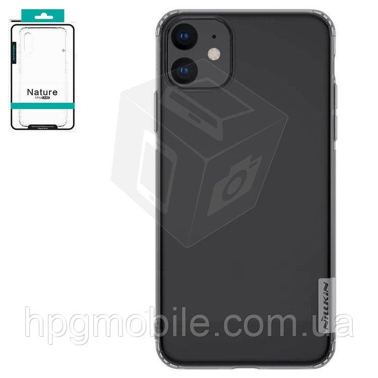 

Чехол для iPhone 11 - Nillkin Nature TPU Case, Ultra Slim, силикон Прозрачный