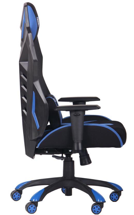 Кресло VR Racer Radical Krios черный/синий (Фото 4)