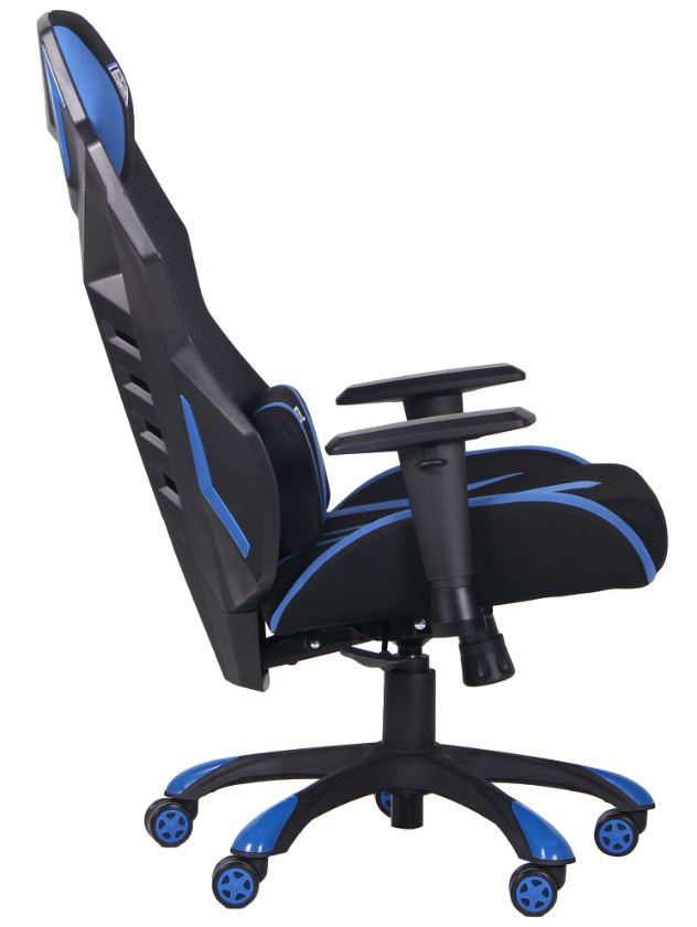 Кресло VR Racer Radical Krios черный/синий (Фото 6)