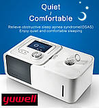 Аппарат для лечения апноэ во сне Yuwell YH360 CPAP Machine with Humidifier, фото 2