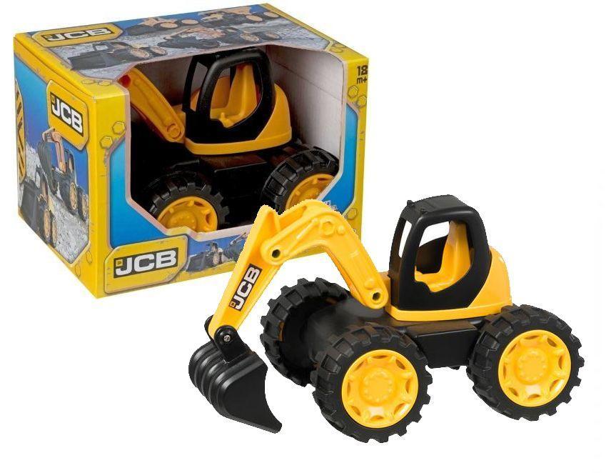 

Машинка "JCB. Экскаватор" (черный) 1416226, Желтый