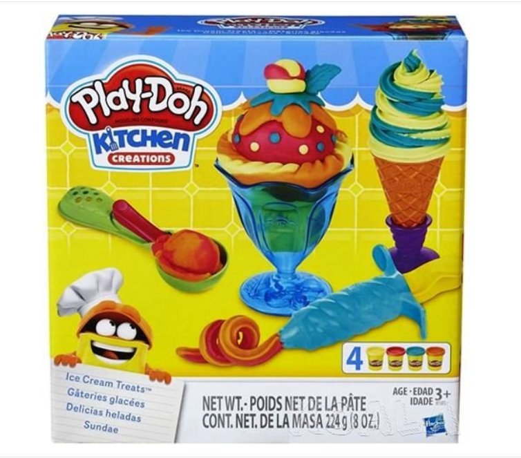play doh ice cream creations