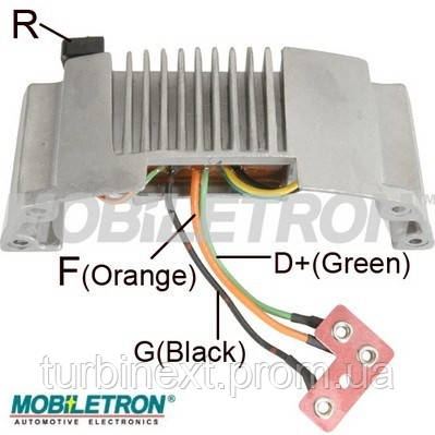 

Регулятор напряжения генератора VOLVO 862526 131181 TW MOBILETRON VRVW007