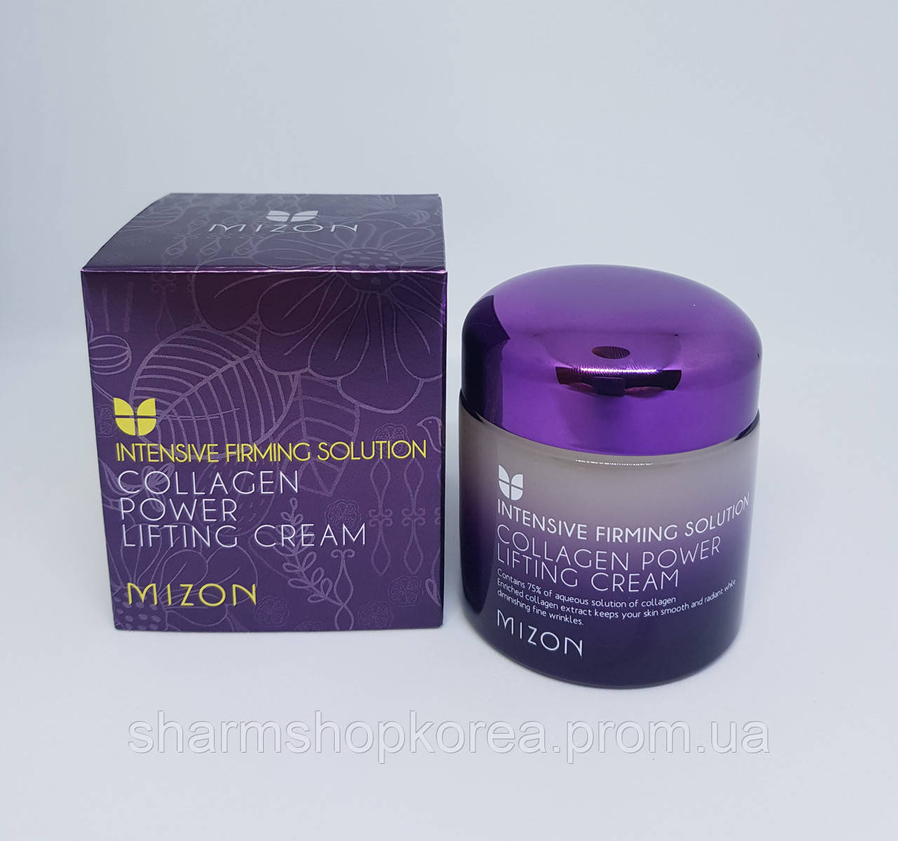 

Лифтинг-крем для лица с коллагеном Mizon Collagen Power Lifting Cream, 75 ml. Срок до 10.06.2022