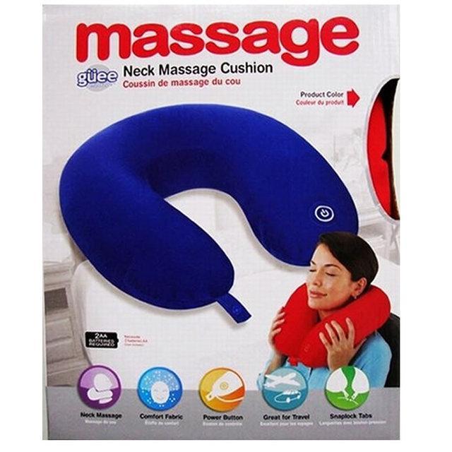 

Подушка подголовник массажная Neck Massage Cushion, Массажеры