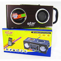 Портативные MP3 колонки USB SD карт FM Star 8933, фото 1