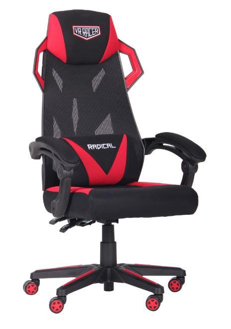 Кресло VR Racer Radical Taylor черный/красный (Фото2)