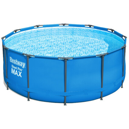 

Bestway Каркасный бассейн Bestway 15427 (366х133) с картриджным фильтром