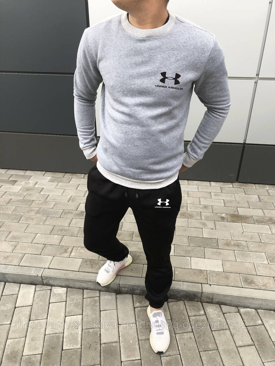 

Мужской спортивный костюм Under Armour L, Серый