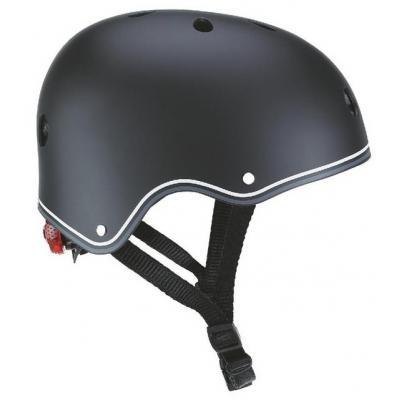Шлем Globber с фонариком Черный 48-53см (XS/S) (505-120)