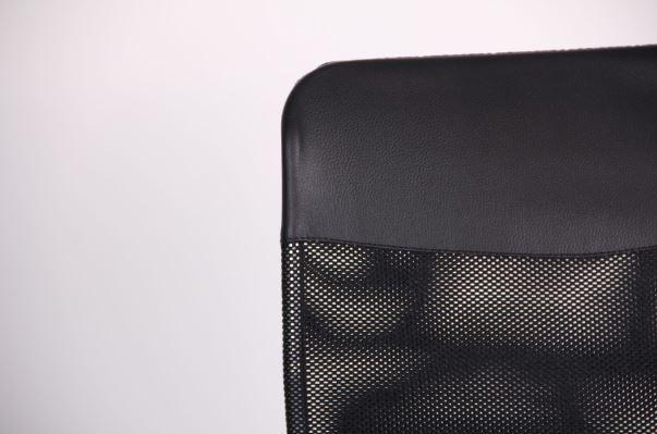 Кресло Ultra Хром сиденье C-1/спинка Сетка черная, вставка Скаден черный (Фото 10)