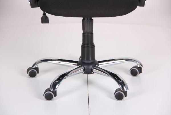 Кресло Ultra Хром сиденье C-1/спинка Сетка черная, вставка Скаден черный (Фото 13)