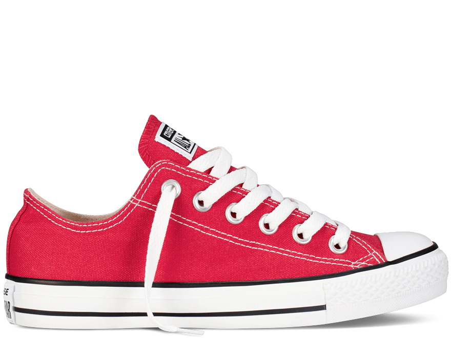 

Кеды Converse All Star низкие красные (Конверс) мужские и женские 44, Красный