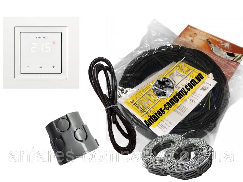 

Кабель Arnold Rak 6112-20 EC | 100 м | 2000 вт | 10,0 - 15,4 м.кв | + сенсорный регулятор Terneo S (KIT 19042)