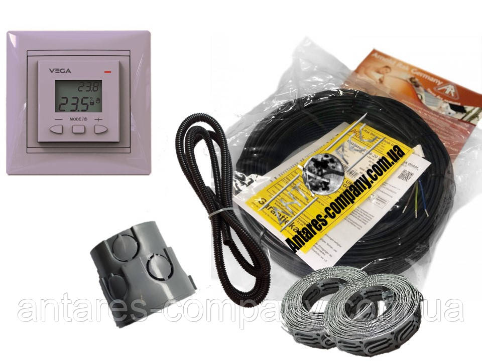 

Кабель Arnold Rak 6102-20 EC | 15 м | 300 вт | 1,5 - 2,3 м.кв | + программатор Vega LTC 070 (KIT 19047)