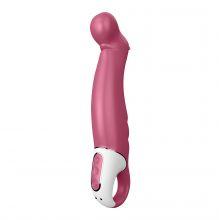 

Вибромассажер для точки G Satisfyer Vibes Petting Hippo Fuchsia, Светло-розовый