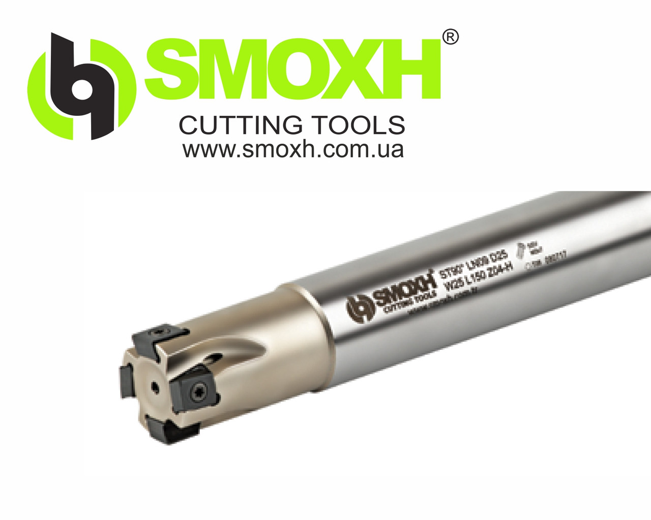 

Фреза концевая ST90 LN15 D32 W32 L150 Z02-H SMOXH Ø32 мм с мех. креплением пластин