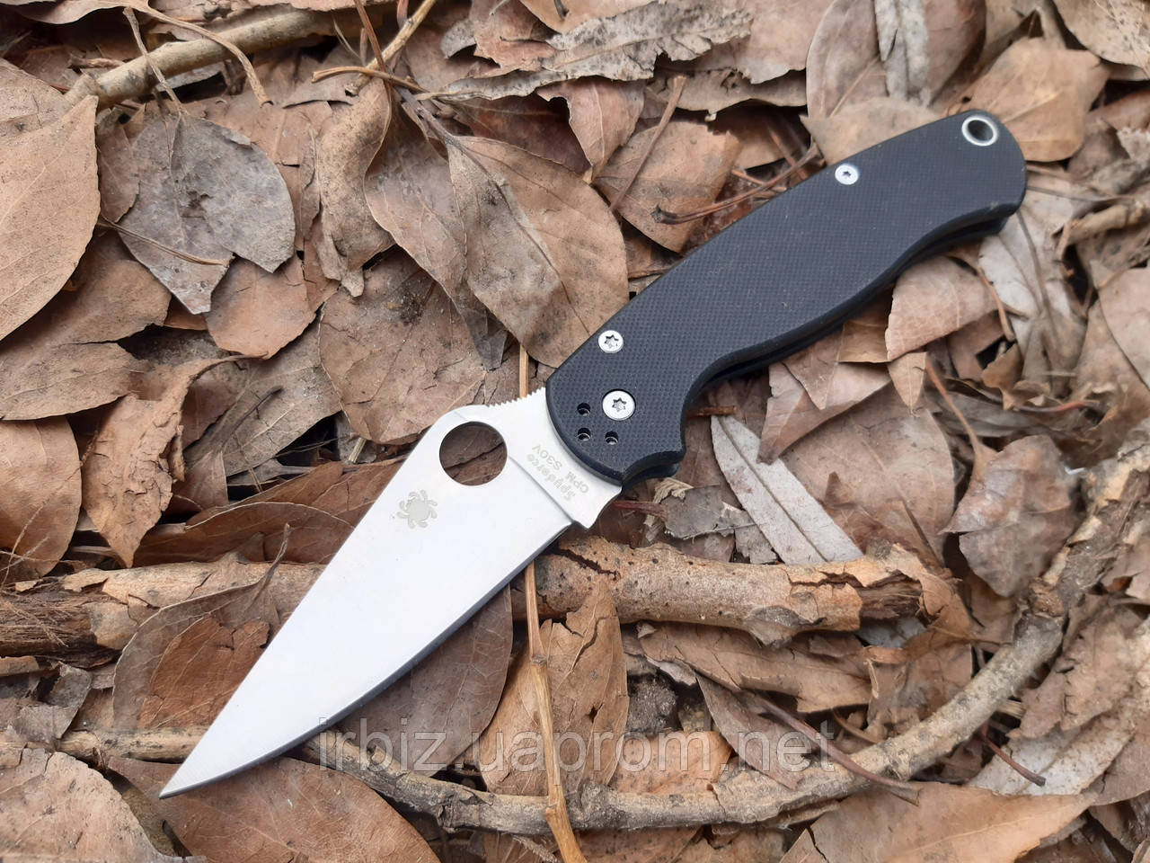 

Нож складной Spyderco USA Military BLack C