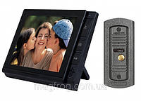 Домофон 806 С видео и фото регистрацией c датчиком движения на SD карту до 32Gb + 2 видеовхода, фото 1